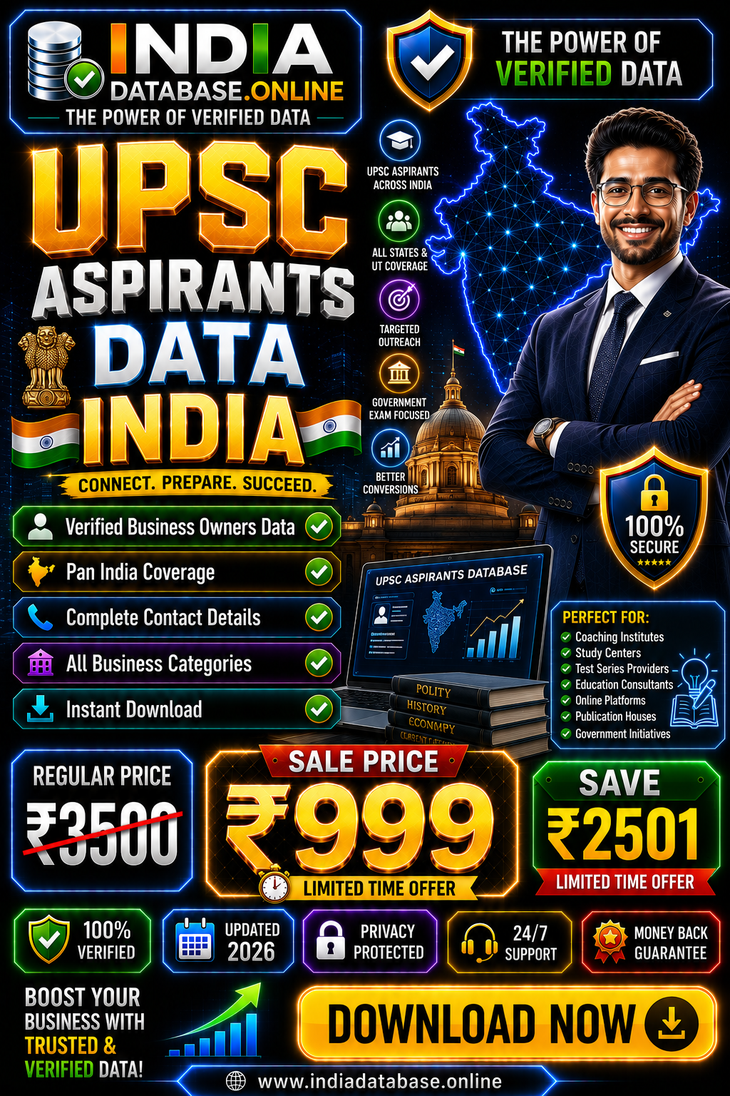 UPSC Aspirants Data India Updated 2026