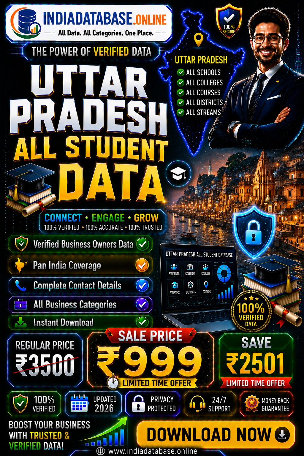 Uttar Pradesh all student data Updated 2026