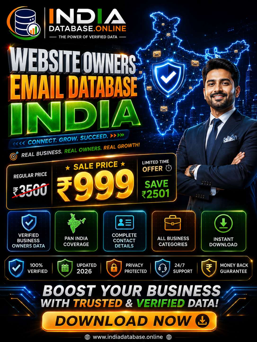 Website Owners Email Database India Updated 2026