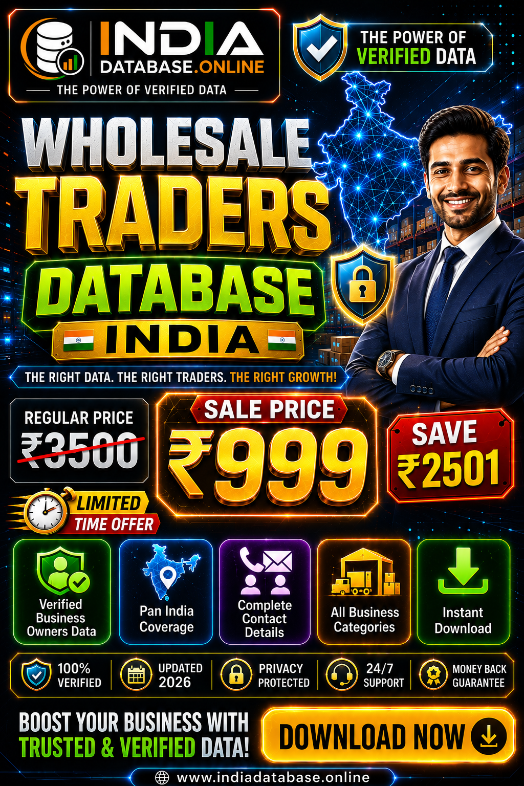 Wholesale Traders Database India Updated 2026