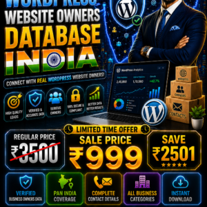 WordPress Website Owners Database Updated 2026