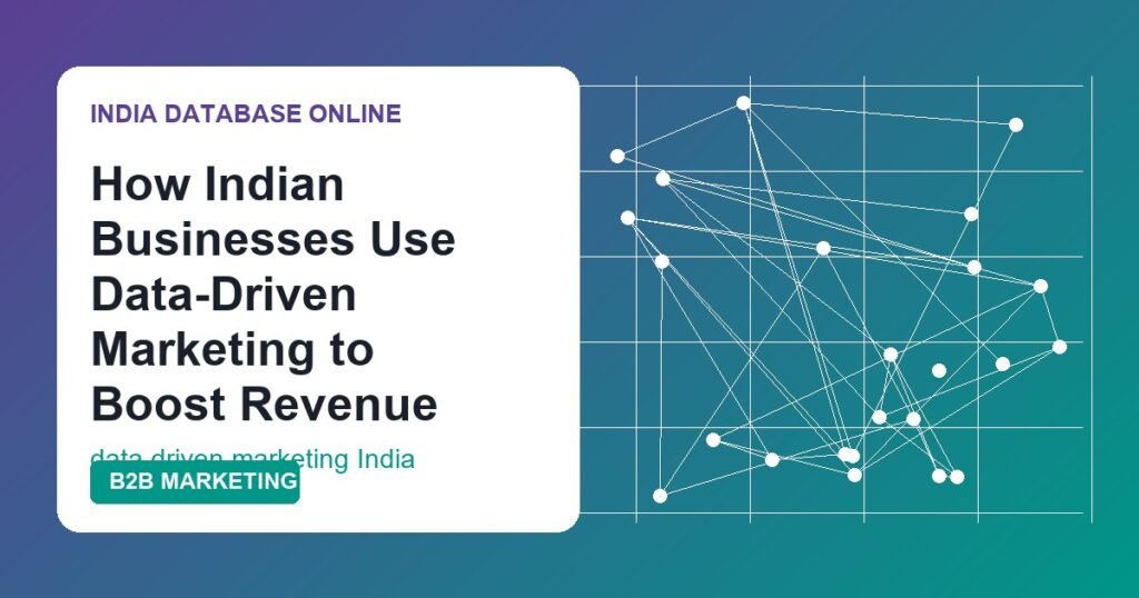data driven marketing India cover image