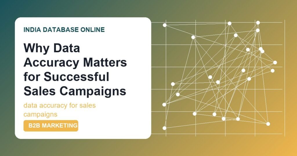data accuracy for sales campaigns cover image